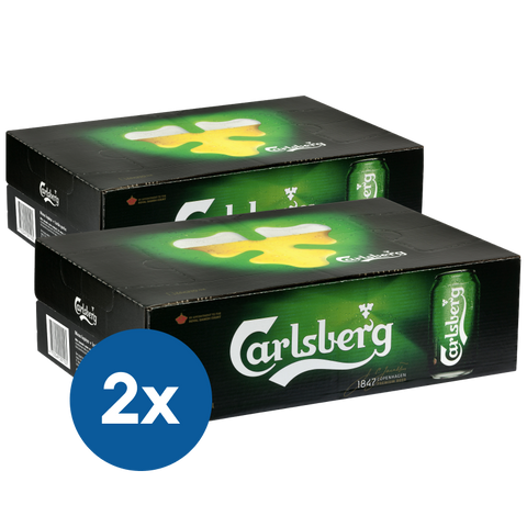 Carlsberg – 2 flak (2 x 24 x 0,33L)