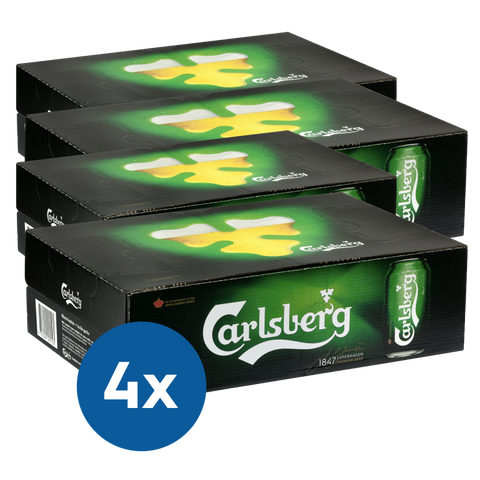 Carlsberg – 4 flak (4 x 24 x 0,33L)