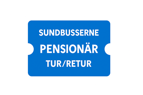 Pensionär tur- och returbiljett