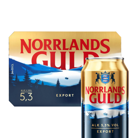 Norrlands Guld – 6 flak (6 x 24 x 0,33L)