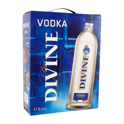 Pure Divine Vodka – 2 BIB (2 x 3L)