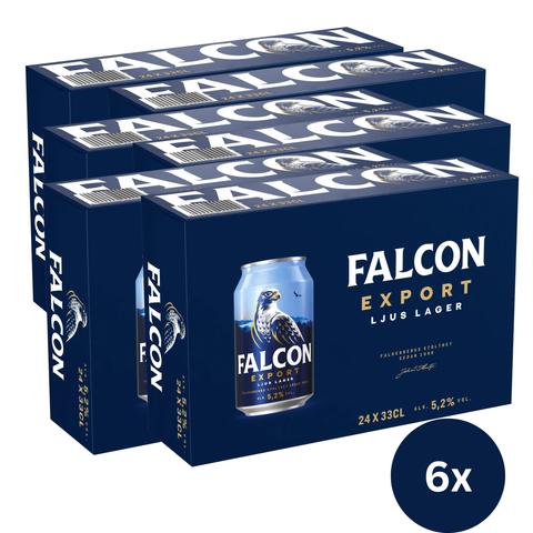 Falcon Export – 6 flak (6 x 24 x 0,33L)